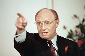 General Elections Prints: Neil Kinnock launches the Labour Party manifesto It