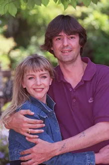 NEIL MORRISSEY, LESLIE ASH - ACTORS FROM THE TV PROGRAMME MEN BEHAVING BADLY - 16 / 06 / 1994
