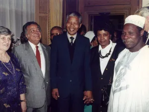 00480 Prints: Nelson Mandela, deputy Leader, African National Congress, visits London
