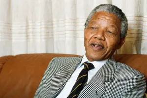 00289 Prints: Nelson Mandela leader of the African National Congress (ANC