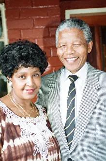 Nelson Mandela leader of the African National Congress (ANC