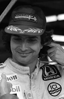 00150 Prints: Nelson Piquet July 1986 British Grand Prix A©Mirrorpix