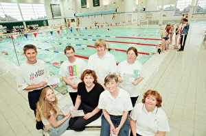 00705 Prints: Neptune Swimming Pool, Team Picture of Qualified Instructors