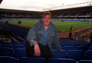 00403 Prints: Neville Southall former Everton goalkeeper 14 May 1998 at Goodison park