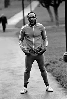 Belt Prints: New British Heavyweight Champion Bunny Johnson showing off his belt
