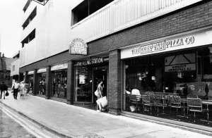 Chain Prints: The new Deep Pan pizza restaurant ideally situated under the new National Car park in