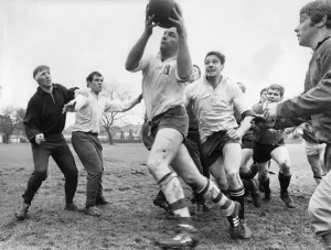 New England Skipper, Budge Rogers at the final training session today