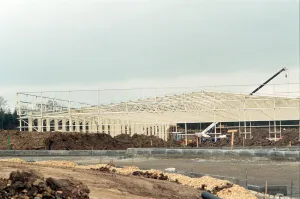 00670 Prints: The new factory for Samsung under construction at Wynyard Business Park. 14th March 1995