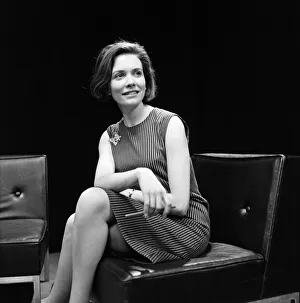 01236 Prints: New girl for BBC2, Interviewer Joan Bakewell pictured at the BBC TV Centre at White City