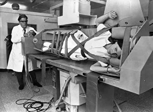 Doctor Prints: The new heart cradle x-ray machine at the Royal Victoria Infirmary, Newcastle