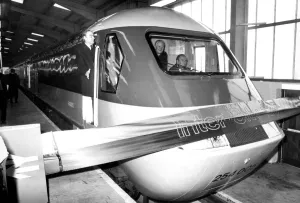 Sheds Prints: The new High Speed Train servicing depot was opened at Heaton on 7th November 1977 when