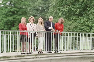 New Leader of the Labour Party John Smith takes a post-election walk through London