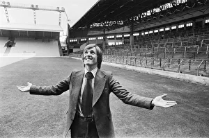 Transfer Prints: New Liverpool signing Kenny Dalglish at Anfield after completing his transfer from Celtic