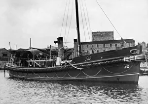 Crew Prints: The new motor lifeboat Robert and Marcella Beck in Plymouth before its naming ceremony in