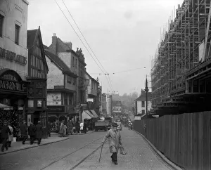 00101 Prints: The new Owen Owen store under construction in Cross Cheaping in 1936
