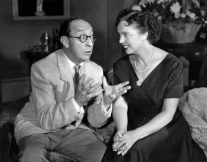 New play. Jessie Mathews and Sonnie Hale as they appear in the new play