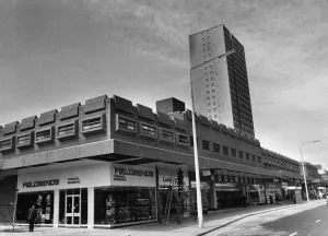 The new Salford City shopping centre in the Ellor Street and High Street area