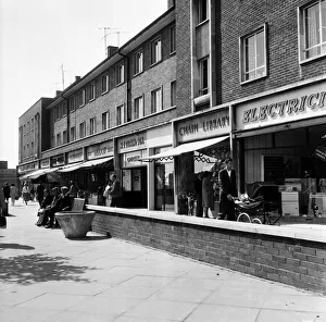 00610 Prints: The new shopping centre in Billingham, County Durham. 31st August 1962