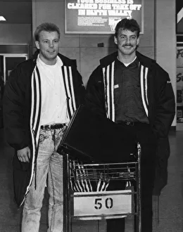 Newcastle Prints: New signings, Bjorn Kristensen (right) and Frank Pingel (left