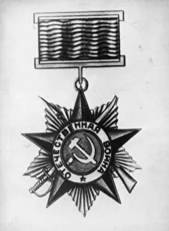 Medals Prints: New Soviet Decoration The Order of the Patriotic War