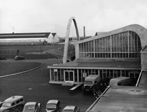01503 Collection: New terminal at Renfrew Airport, Scotland, 1st November 1957