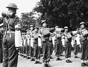 01444 Prints: The new Traffic Control army. This series depicts the duties of a vast