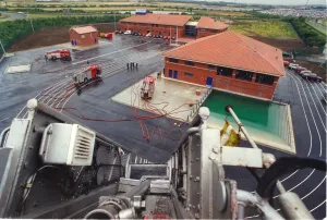 Ladders Prints: The new Tyne and Wear Fire Bridgade Training Facility at Washington