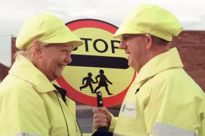 01483 Prints: New Uniforms and Signs for Lollipop Ladies and Men to adhere to new EU Regulations