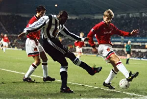 Images Dated 4th March 1996: Newcastle 0 -1 Manchester United, Premier League match held at St James Park