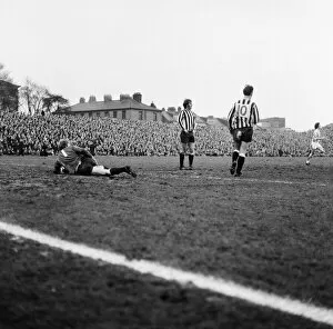Images Dated 9th January 1971: Newcastle 0-2 Stoke, League match at St James Park, Saturday 9th January 1971