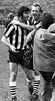 00590 Prints: Newcastle 2-0 Burnley, FA Cup semi final match at Hillsborough, Saturday 30th March 1974