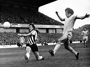 Newcastle 2 - 0 Sunderland English League Division 1 match held at St James Park