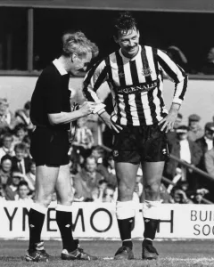 Newcastle 2-1 West Ham, Division Two match at St James Park, Saturday 28th April 1990