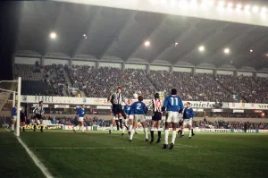 01127 Prints: Newcastle 2 -2 Bournemouth, FA Cup match held at St James Park. 22nd January 1992