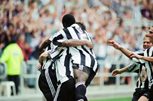 00853 Prints: Newcastle 3-0 Coventry, premier league match at St James Park, Saturday 19th August 1995