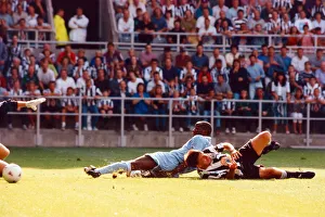 00853 Prints: Newcastle 3-0 Coventry, premier league match at St James Park, Saturday 19th August 1995