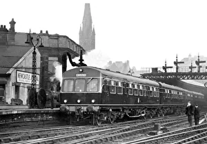 00359 Prints: The Newcastle to Carlisle train service changed to diesel on 4th February 1957