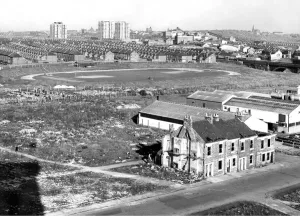 00272 Prints: The Newcastle Municipal Sports Stadium in 17th April 1967
