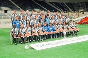 Images Dated 30th July 1993: Newcastle United 1993, Pre Season Phtoto-call, St James Park, Newcastle, 30th July 1993
