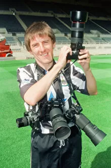 Images Dated 30th July 1993: Newcastle United 1993, Pre Season Phtoto-call, St James Park, Newcastle, 30th July 1993