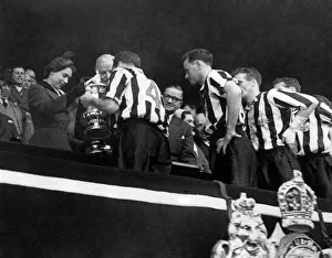 Newcastle United beat Manchester city by 3 goals to 1 in the FA Cup Final at Wembley