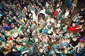 01230 Prints: Newcastle United celebrations as they win the League Division 1