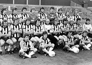 Newcastle United Football Club pose for a squad photograph ahead of the 1978 - 1979