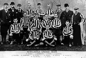 Footballers Prints: Newcastle United Football Club Team group photograph from the 1894-1895 season 1