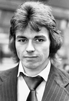 Team Prints: Newcastle United Football player Allan Michael Barker, February 1975