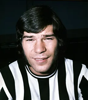 00230 Prints: Newcastle United footballer Malcolm MacDonald July 1972