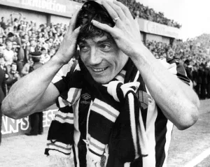 Newcastle United skipper Kevin Keegan at his farewell party at St. Jamess Park