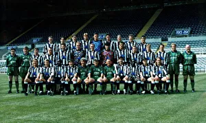 Newcastle United team 1994 / 1995 including footballer Malcolm Allen