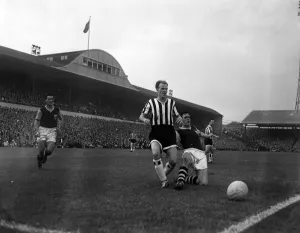 Burnley Prints: Newcastle United v Burnley, Newcastles Alf McMichael. 27th August 1960