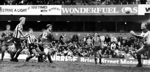 Newcastle United v Chelsea, 27th February, 1988. Paul Gascoigne (Gazza
